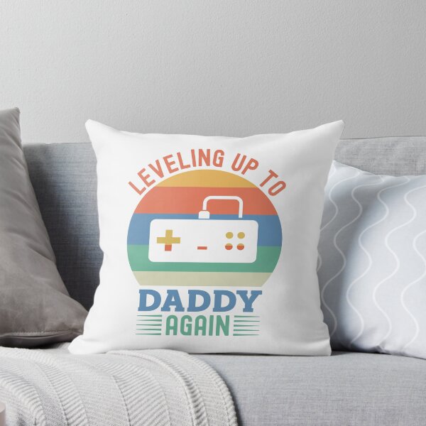 Item preview, Leveling Up To Daddy Again Funny Gaming Fathers Day Vintage Retro designed and sold by Scratches Tees.