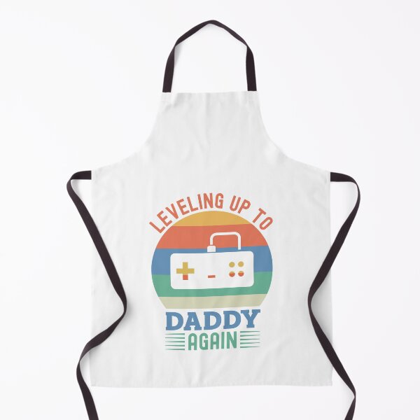 Item preview, Leveling Up To Daddy Again Funny Gaming Fathers Day Vintage Retro designed and sold by Scratches Tees.