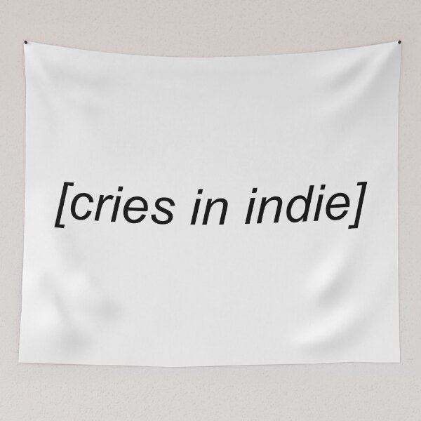 Item preview, Cries In Indie Lyrics designed and sold by Sour Soul.