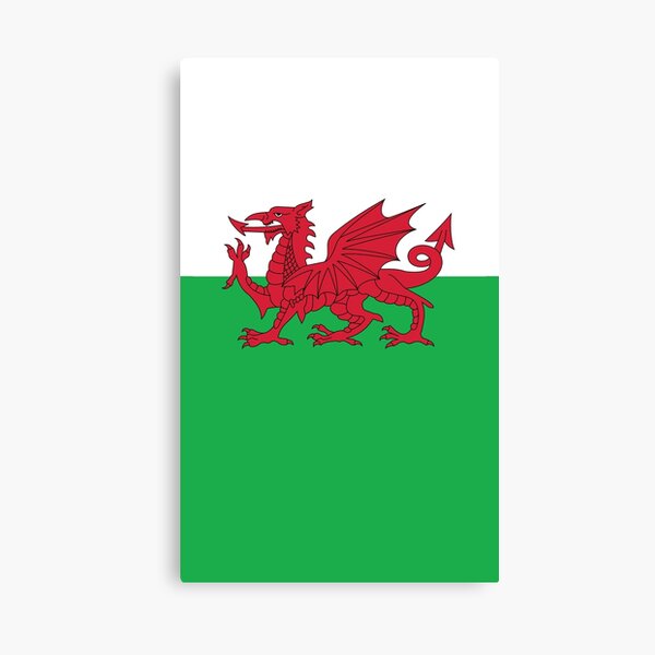 Welsh Flag Dragon Wales Cymru 12x8 Inch Print