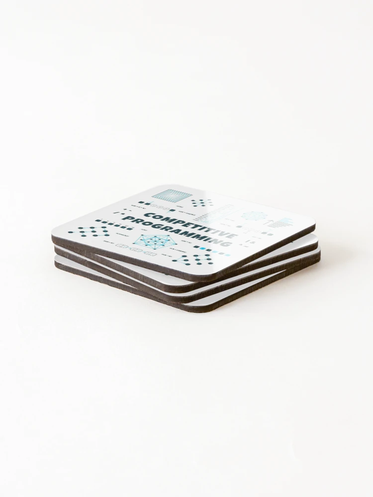 Thumbnail 4 of 5, Coasters (Set of 4), Competitive Programming designed and sold by Mechashadow.