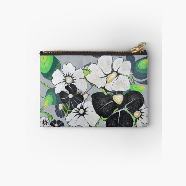 Item preview, Abstracted Black and White Poppies Painting designed and sold by Akvauter.