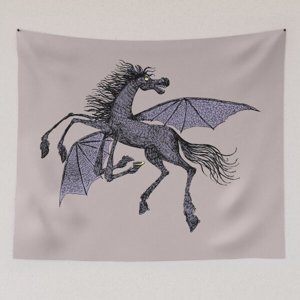 Item preview, night horse rides through dreams designed and sold by duxpavlic.
