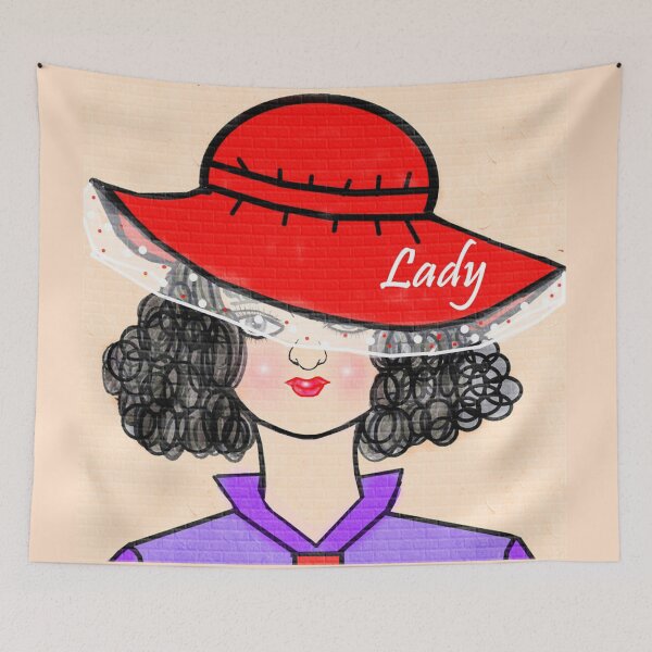 Item preview, Lady  designed and sold by Shirley cute art .