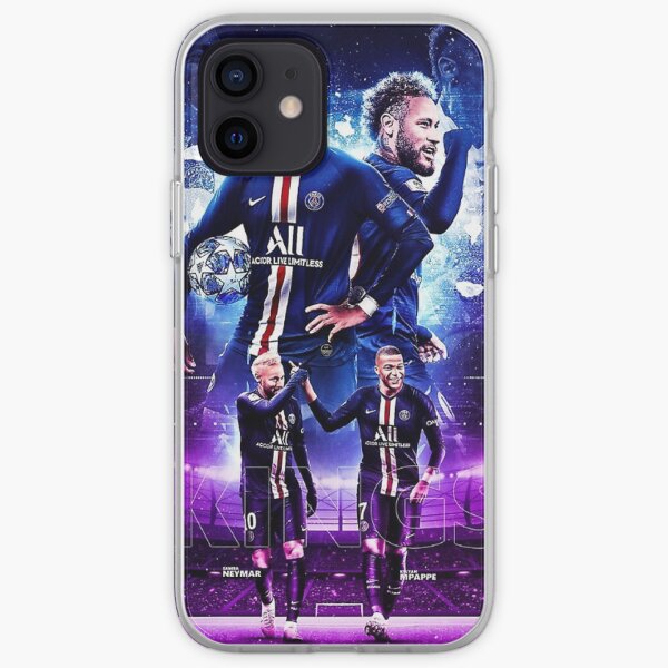 NEYMAR et MBAPPE Coque souple iPhone