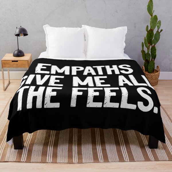 Item preview, Empaths Give Me All The Feels Inspirational Quote designed and sold by Sour Soul.
