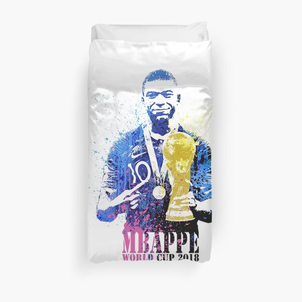 mbappe et coupe du monde 2018 Housse de couette