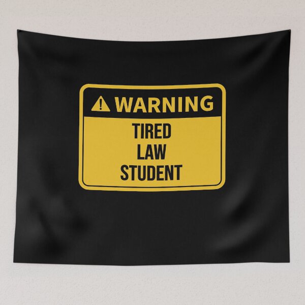 Item preview, Funny Law Student Gift Idea: Tired Law Student designed and sold by Pengo Shirt.
