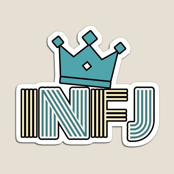 Item preview, INFJ - Typography Design 3 designed and sold by art-by-shadab.