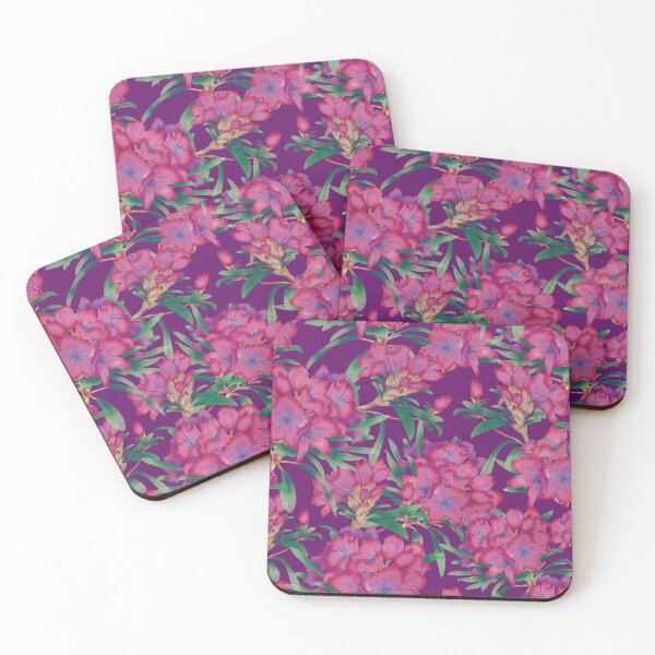 Item preview, Beautiful seamless pattern with flowering rhododendron branches designed and sold by AsyaTury.