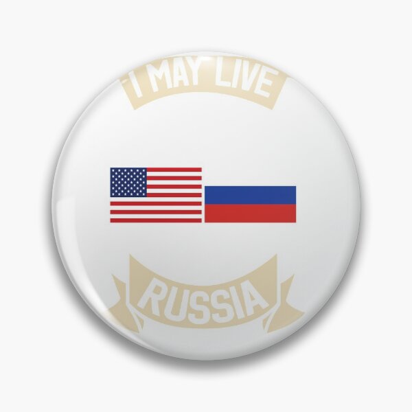 Artikelvorschau, Russland Amerikanische Flagge USA Russische Wurzeln entworfen und verkauft von laonieam8aman5.