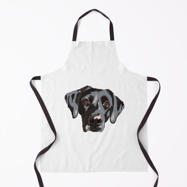 Item preview, Labrador Retriever black dog breed dog portrait designed and sold by MyArtistry.
