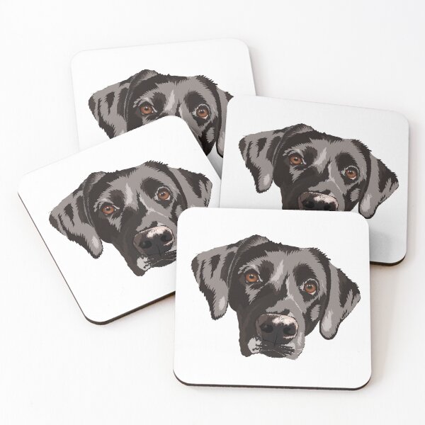 Item preview, Labrador Retriever brown dog breed dog portrait designed and sold by MyArtistry.