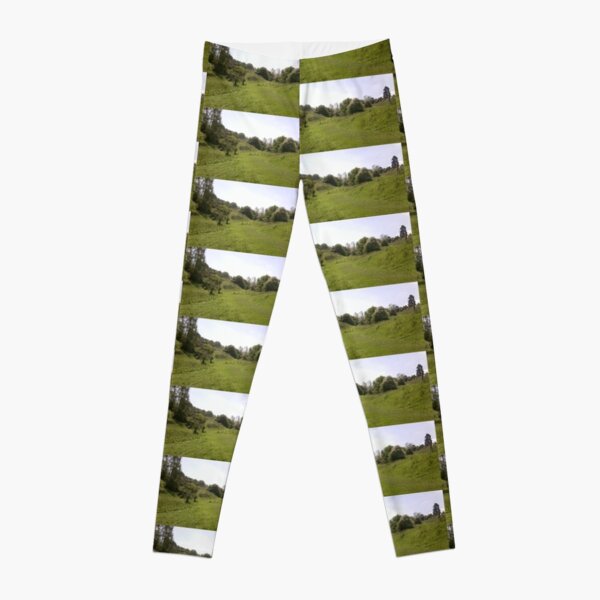 Green Valley Path Photo 1 Leggings