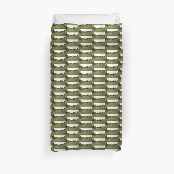 Green Valley Path Photo 1 Duvet Cover