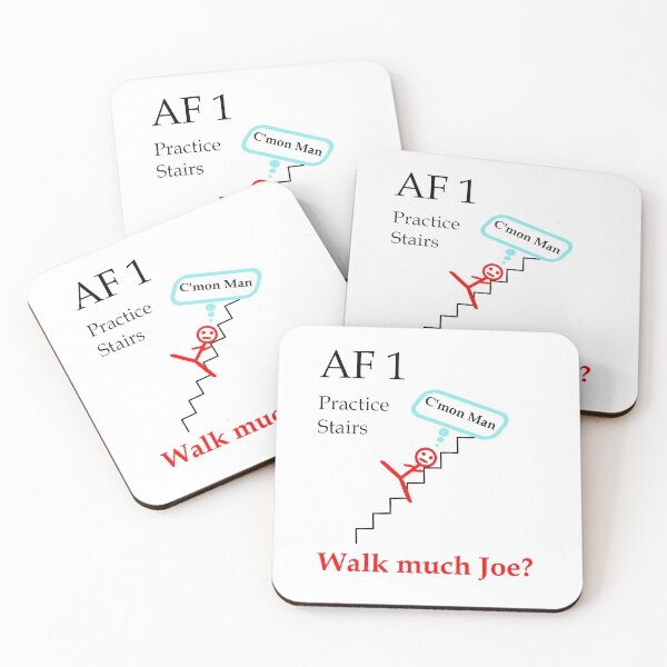 Item preview, Walk Much Joe? (White) designed and sold by OleKurmudgeon.