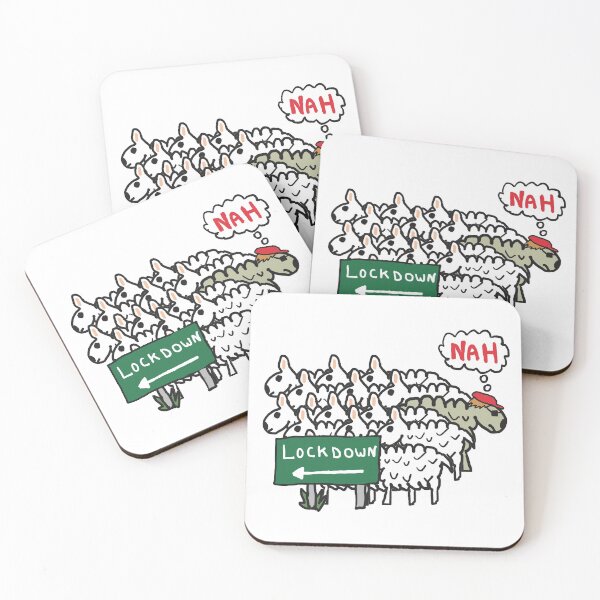 Item preview, Anti Lockdown Sheep designed and sold by Mark-Ewbie.