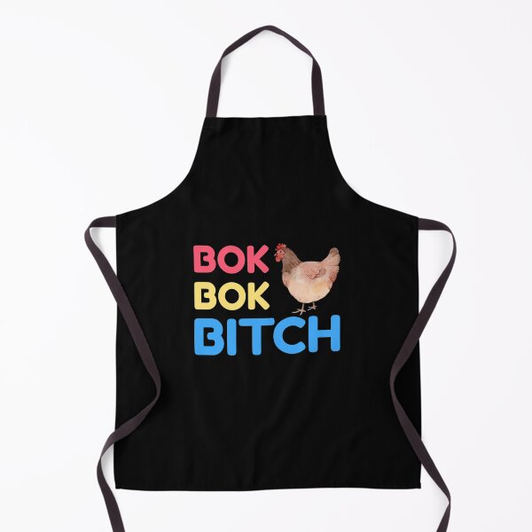 Item preview, Bok Bok Bitch -Crazy Rich Asians Design in Multi on Black- because Chickens are Bitches! designed and sold by katiekendall.