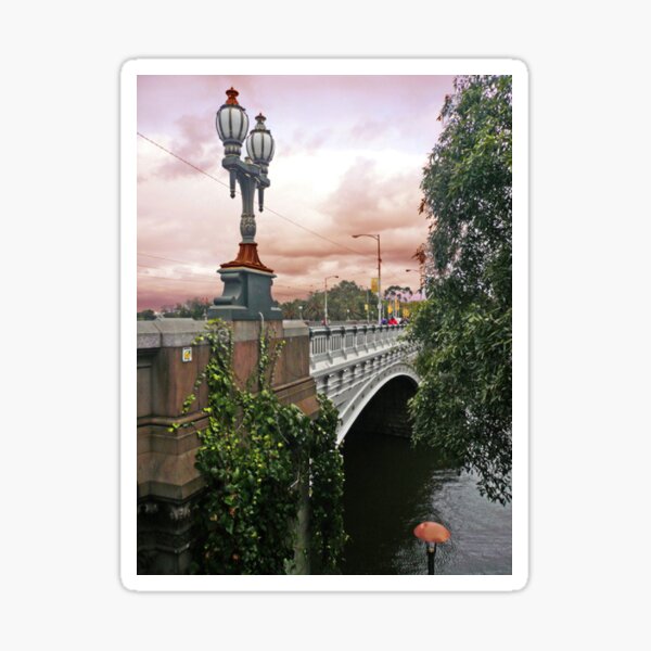 Princes Bridge, Melbourne Sticker