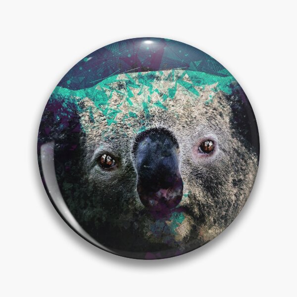 Aperçu de l'œuvre Koala abstrait créée et vendue par AbstractDot.