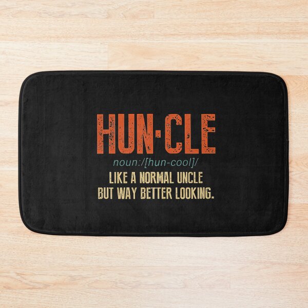 Item preview, Huncle Noun Like A Normal Uncle But Way Better Looking Vintage designed and sold by BasiaKrol.