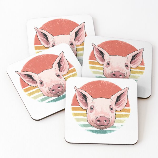 Item preview, Retro Vintage Pig Lover 70s Men Women Kids designed and sold by laonieam8aman5.