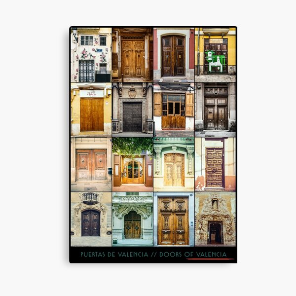 Doors of Valencia Canvas Print
