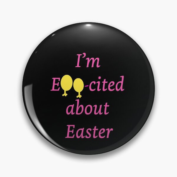 Item preview, I am Egg-cited about Easter designed and sold by Artstastic.