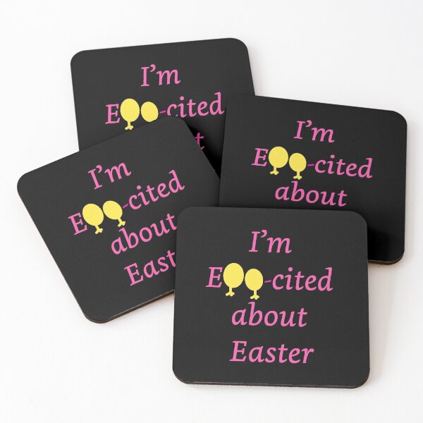 Item preview, I am Egg-cited about Easter designed and sold by Artstastic.