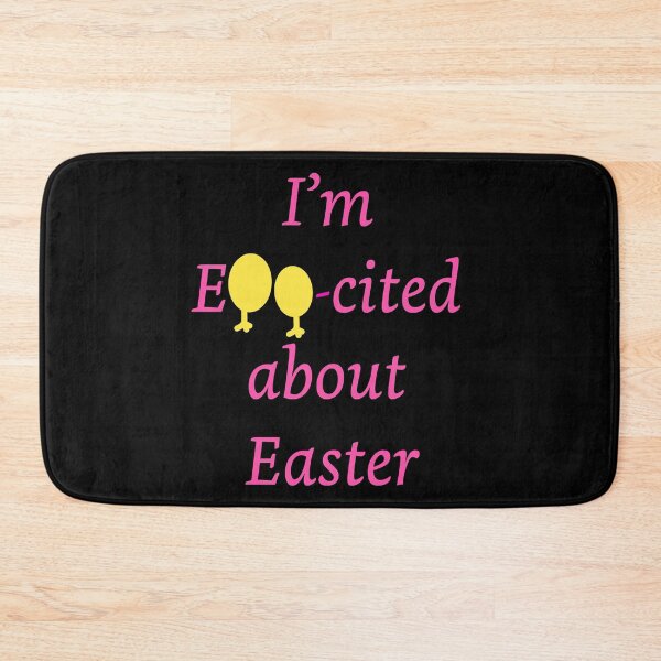 Item preview, I am Egg-cited about Easter designed and sold by Artstastic.