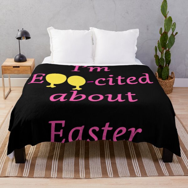 Item preview, I am Egg-cited about Easter designed and sold by Artstastic.