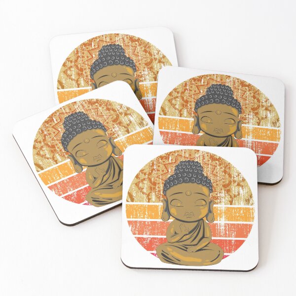 Item preview, Bouddha illustration  designed and sold by Scatch Spot.