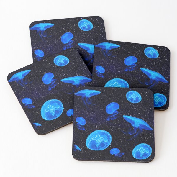 Item preview, MOON JELLYFISH IN SPACE designed and sold by WokeWords.