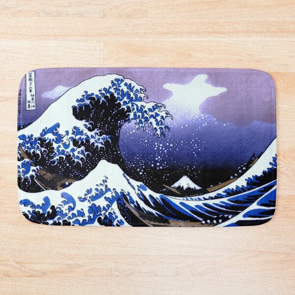 Item preview, The Great Wave Off Kanagawa By Hokusai (Dark Sea Version) designed and sold by SimpleJoyStyle.