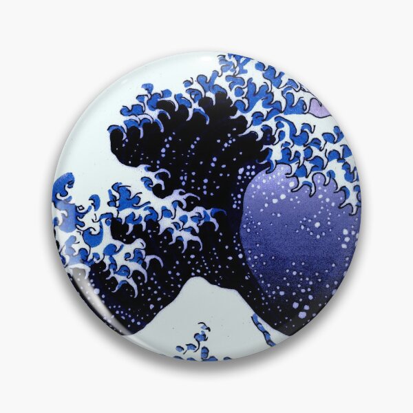Item preview, The Great Wave Off Kanagawa By Hokusai (Dark Sea Version) designed and sold by SimpleJoyStyle.
