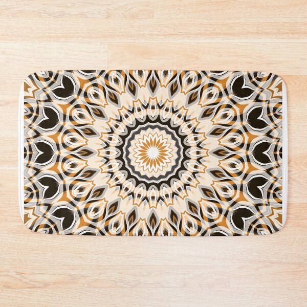 Item preview, Mandala. Black, beige, brown pattern. designed and sold by marinaklykva.