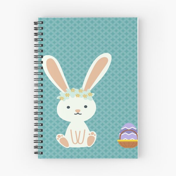 Item preview, Happy Easter - cute rabbit with Easter eggs designed and sold by Yireso Luna.