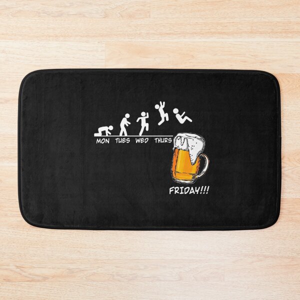 Item preview, Mon Tues Wed Thurs Friday Beer Day designed and sold by BasiaKrol.