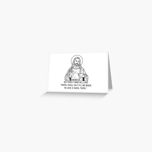 Item preview, Jesus - Funny Easter designed and sold by ValentinaHramov.