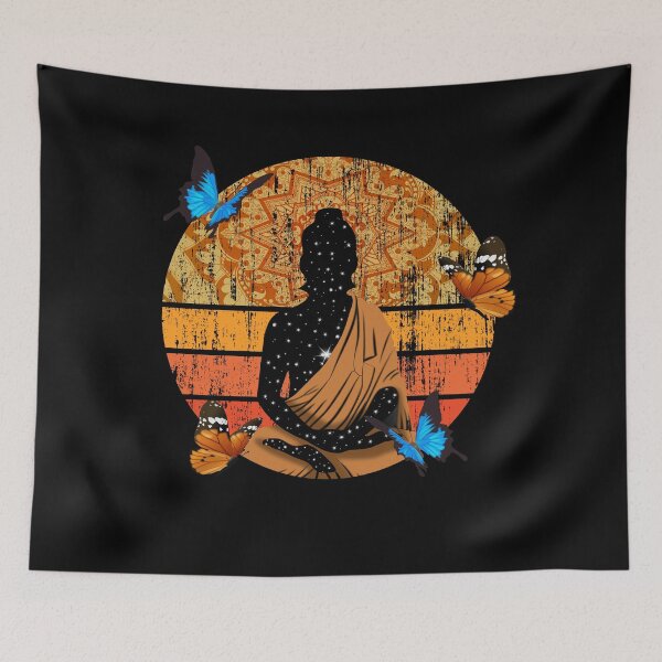 Item preview,  Bouddha illustration  designed and sold by Scatch Spot.