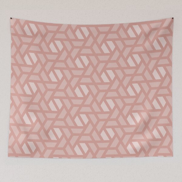 Item preview, Geometric Pattern: Aperture: Peach designed and sold by Red Wolf.