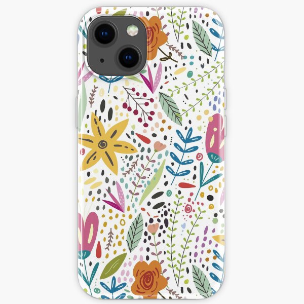 Creative floral Mexican texture design. iPhone and Samsung Galaxy case cover iPhone Soft Case