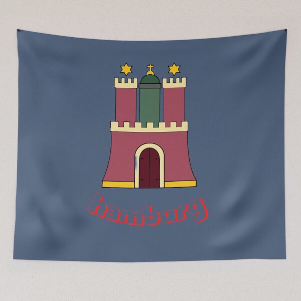 Item preview, Hamburg Wappen, wappen Hamburg, Hamburg Spaß designed and sold by Stratoguayota.