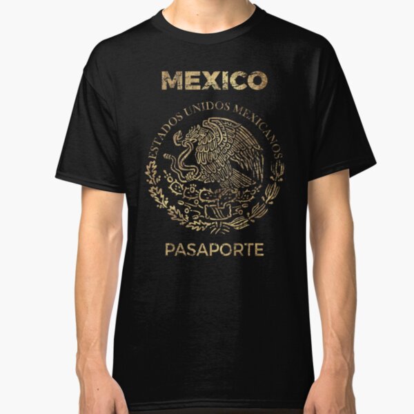 Mexico Vintage Passport Classic T-Shirt