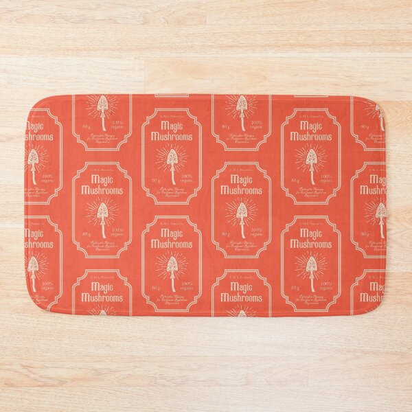 Item preview, Magic mushrooms label designed and sold by legateesofmoon.