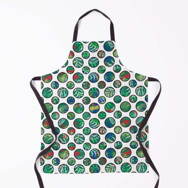 Item preview, lunares, burbujas, verde, follaje, patrón designed and sold by Captain-Jackson.