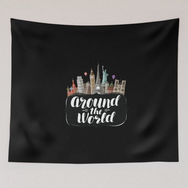 Item preview, Around the world - Fun travel tees. designed and sold by PrintPress.