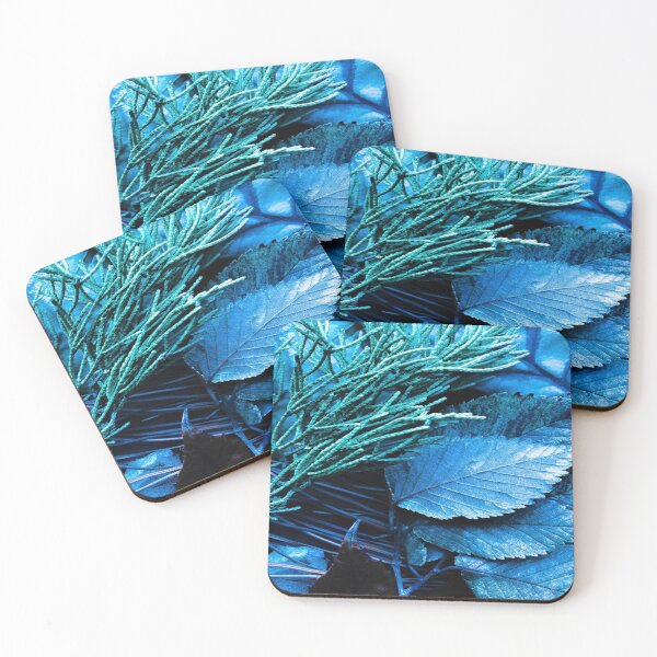 Item preview, Blue Leaf Tree Pattern Picture Melbourne Australia Art designed and sold by MelbourneGarden.