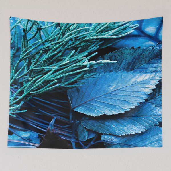 Item preview, Blue Leaf Tree Pattern Picture Melbourne Australia Art designed and sold by MelbourneGarden.