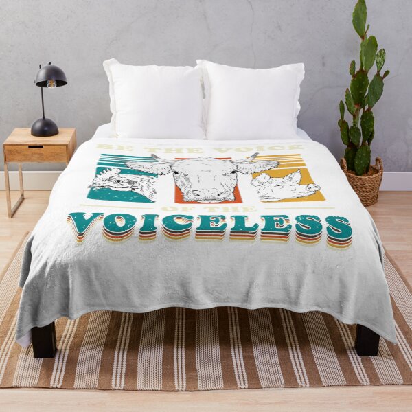 Item preview, Be the Voice of the Voiceless Vegan Animal Welfare designed and sold by redshirtz.